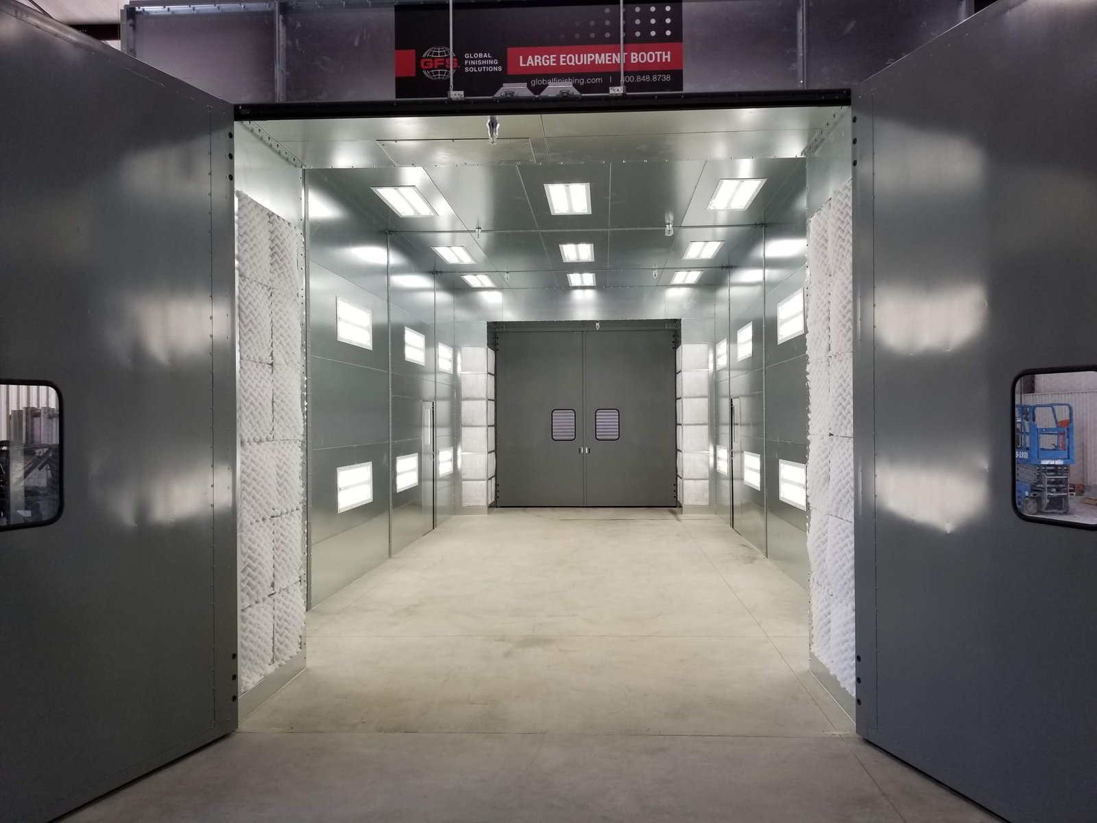 Custom sheetmetal installation